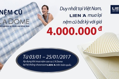 Cách sắm nệm mới thật “hời” đón Tết