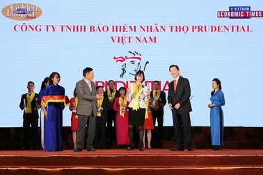 Prudential nhận giải thưởng Rồng Vàng “Công ty Bảo hiểm Nhân thọ hàng đầu Việt Nam”