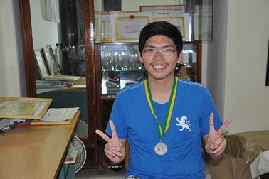 Gặp chàng “chủ nhân” Huy chương Bạc Olympic Tin học quốc tế