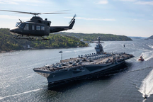 Mỹ đưa tàu sân bay lớn nhất thế giới tới châu Âu