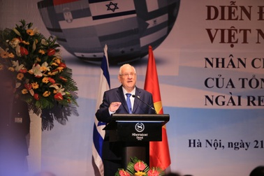 Tổng thống Israel “truyền lửa” tinh thần khởi nghiệp cho doanh nghiệp Việt Nam