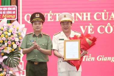 Đại tá Lâm Phước Nguyên làm Giám đốc Công an Tiền Giang