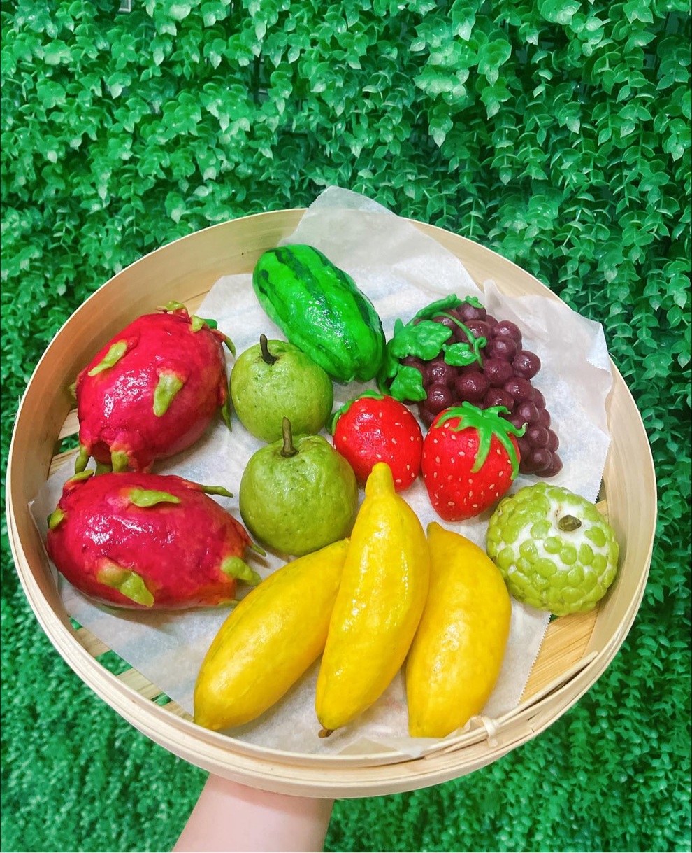 Mẹ đảm Bình Thuận làm củ quả từ bột bánh gây sốt mạng - 2 Mẹ đảm Bình Thuận làm củ quả từ bột bánh gây sốt mạng - 2