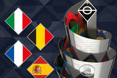 Italia, Pháp, Bỉ và Tây Ban Nha tranh ngôi vô địch UEFA Nations League