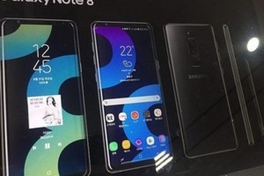 Ảnh chính thức Galaxy Note 8 lần đầu lộ diện qua poster quảng cáo