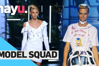 Nadine & Devon trình diễn tại tuần lễ thời trang New York