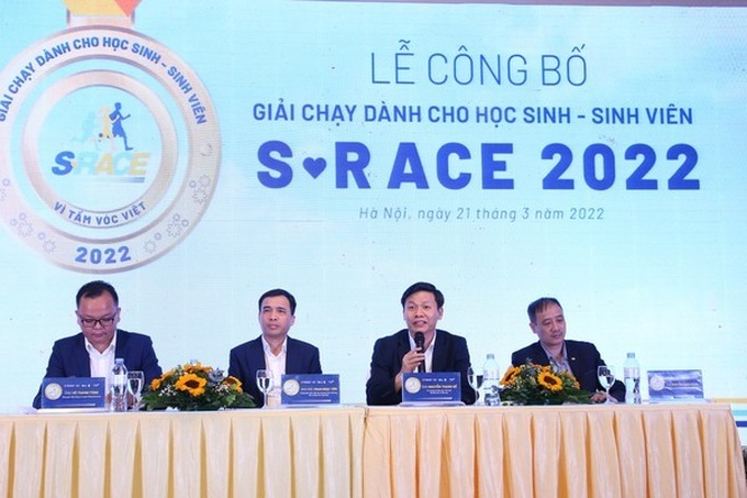 Bộ Giáo dục - Đào tạo công bố giải chạy dành cho học sinh, sinh viên S-Race 2022.