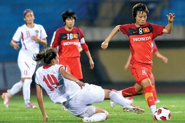 Bóng đá nữ Việt Nam với giấc mơ tham dự World Cup 2015