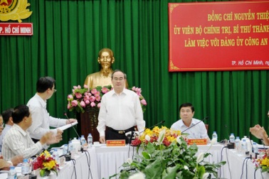 Trở lại TPHCM, ông Nguyễn Thiện Nhân muốn nghe vấn đề an ninh