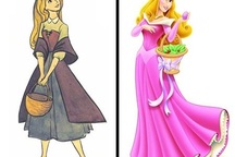 Bất ngờ trước nhan sắc ban đầu của các nhân vật hoạt hình quen thuộc