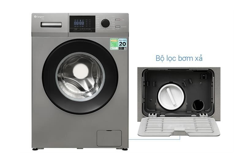 Chỉ từ 5 triệu, sở hữu ngay máy giặt Casper Inverter 10.5 kg WF-105VG5 hiện đại