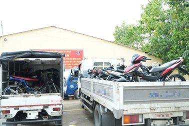 Công an kịp ngăn chặn 47 thanh, thiếu niên chuẩn bị đua xe trái phép