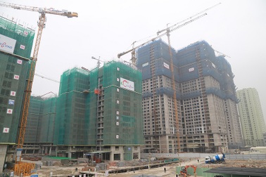 Chính thức cất nóc khu Ruby, dự án Goldmark City