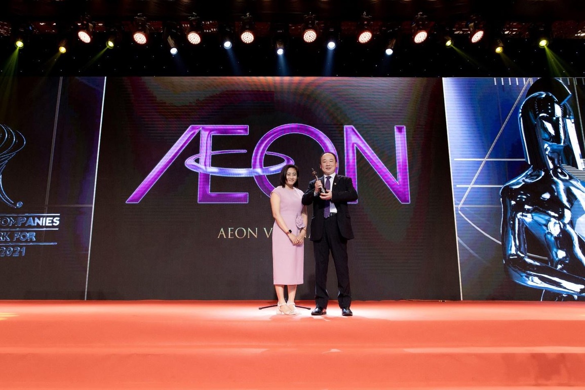 AEON Việt Nam 3 lần liên tiếp được vinh danh Nơi làm việc tốt nhất châu Á - 1 AEON Việt Nam 3 lần liên tiếp được vinh danh Nơi làm việc tốt nhất châu Á - 1