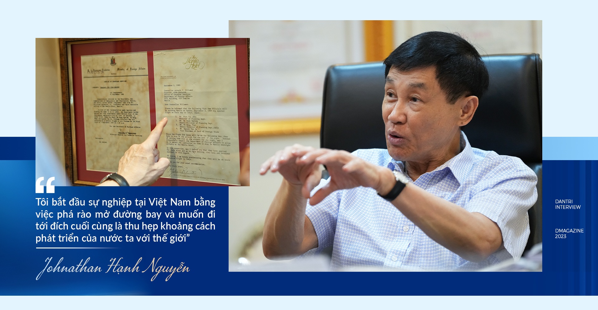 View - Cuộc gặp với cố Thủ tướng Phạm Văn Đồng thay đổi cuộc đời ông Johnathan Hạnh Nguyễn | Báo Dân trí