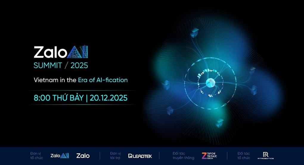 Zalo AI Summit 2025: Diễn đàn hướng tới “Việt Nam trong kỷ nguyên AI hóa” - 1 Zalo AI Summit 2025: Diễn đàn hướng tới “Việt Nam trong kỷ nguyên AI hóa” - 1