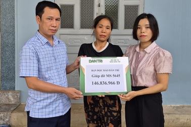 Bạn đọc báo Dân trí tiếp thêm hy vọng đến nam sinh mắc bệnh hiểm nghèo