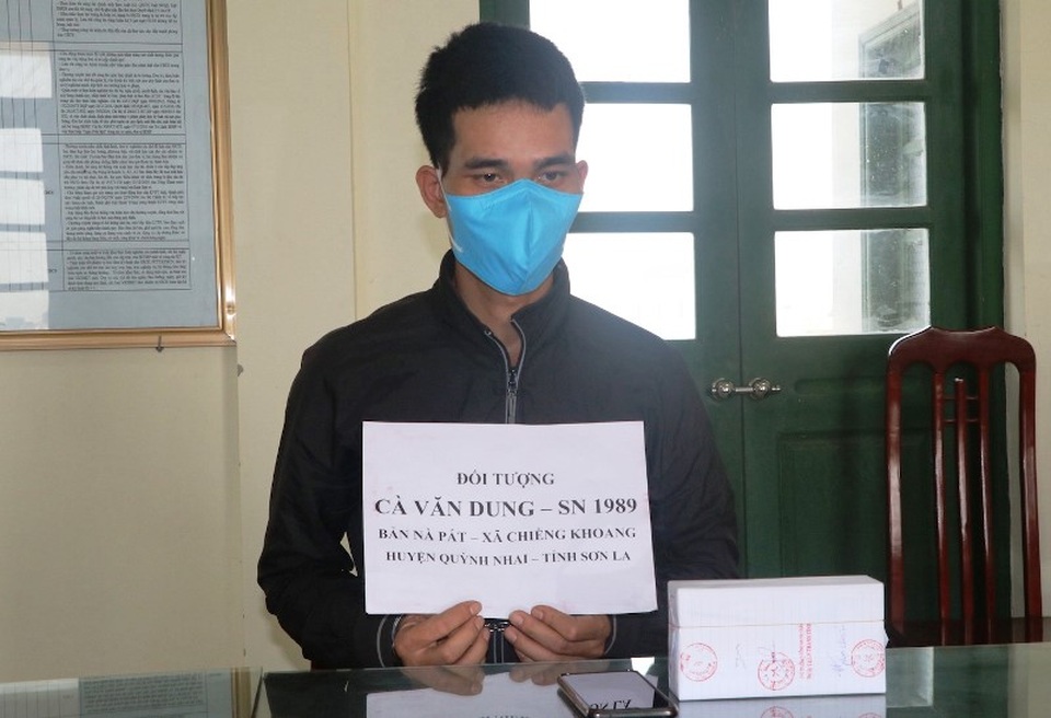 Bắt đối tượng vận chuyển 4.000 viên ma tuý từ Sơn La về Nam Định - 1 Bắt đối tượng vận chuyển 4.000 viên ma tuý từ Sơn La về Nam Định - 1