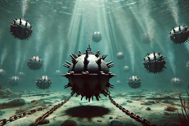 Thủy lôi: Vũ khí có thể phong tỏa cả một eo biển