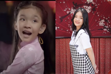 Bất ngờ với sự thay đổi của cô bé đóng quảng cáo Tết 7 năm về trước