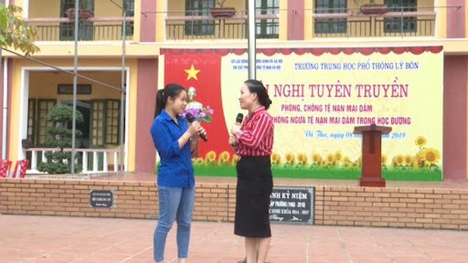 Tuyên truyền về phòng, chống tệ nạn mại dâm trong học đường.