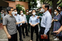 Chuyến thị sát đầu tiên của Chủ tịch UBND TPHCM Phan Văn Mãi