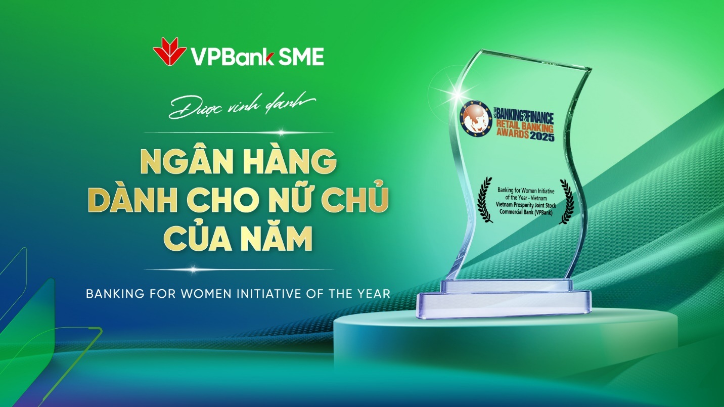 VPBank nhận giải thưởng quốc tế vì những hỗ trợ cho doanh nghiệp nữ chủ - 1
