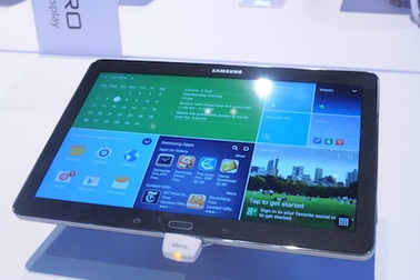Cận cảnh Galaxy TabPro và NotePro 12,2 inch vừa ra mắt tại CES 2014