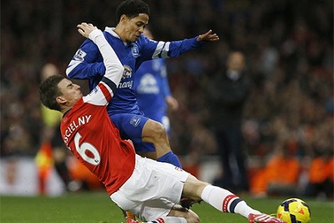 Arsenal chia điểm với Everton ở Emirates