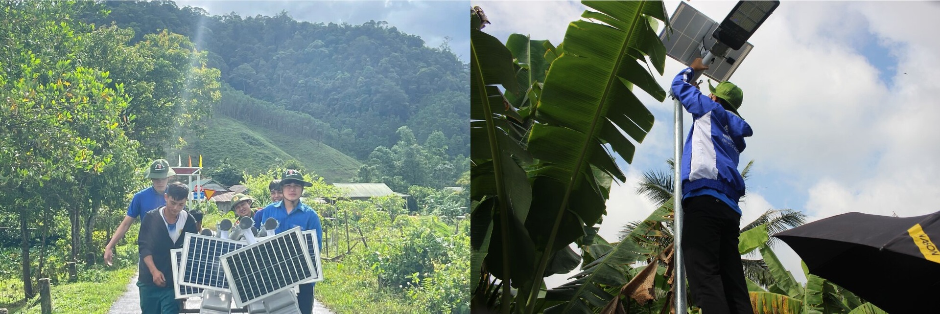 Hành trình “Ánh sáng xanh” thắp sáng nhiều nẻo đường Việt Nam - 6 Hành trình “Ánh sáng xanh” thắp sáng nhiều nẻo đường Việt Nam - 6