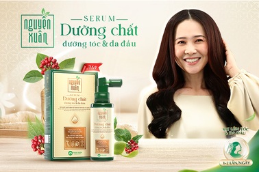Nguyên Xuân ra mắt serum dưỡng tóc và da đầu, tóc chắc khỏe từ dược liệu
