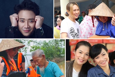 Mỹ Tâm, Trấn Thành, Mỹ Lệ, Kỳ Duyên... tiếp tục hỗ trợ người dân miền Trung