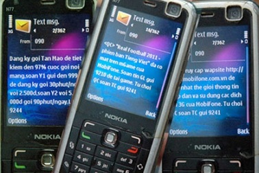 Hà Nội yêu cầu nhà mạng cảnh báo SMS rác dịp Tết 2013
