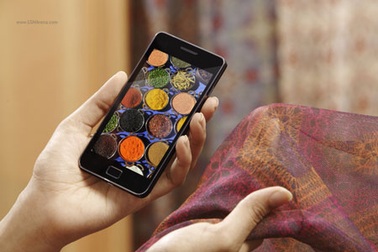 Samsung Galaxy S II dính lỗi màn hình đốm vàng