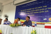 Công bố lịch thi THPT quốc gia 2016