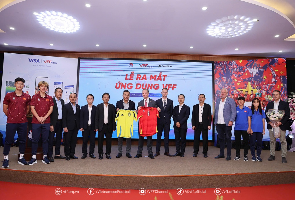 VFF ra mắt ứng dụng đưa tuyển Việt Nam đến gần hơn với người hâm mộ - 1 VFF ra mắt ứng dụng đưa tuyển Việt Nam đến gần hơn với người hâm mộ - 1