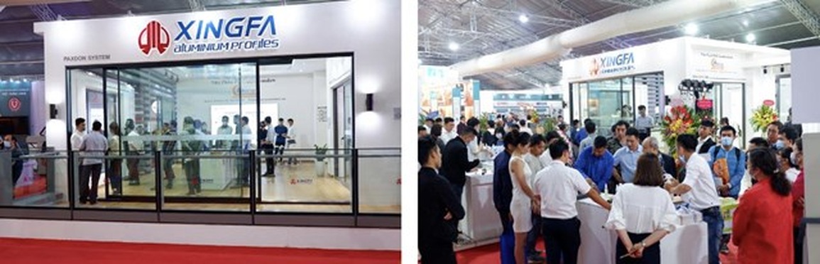 Nhôm Xingfa Quảng Đông tại Triển lãm quốc tế Vietbuild Hà Nội 2022 - 2 Nhôm Xingfa Quảng Đông tại Triển lãm quốc tế Vietbuild Hà Nội 2022 - 2