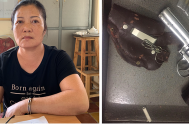 Bắt "má mì" băng nhóm ma túy, thu giữ cả súng đạn