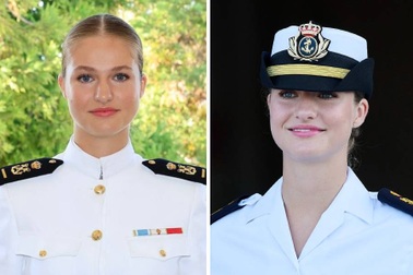 Công chúa Tây Ban Nha xinh đẹp rạng rỡ nhập học tại Học viện Hải quân