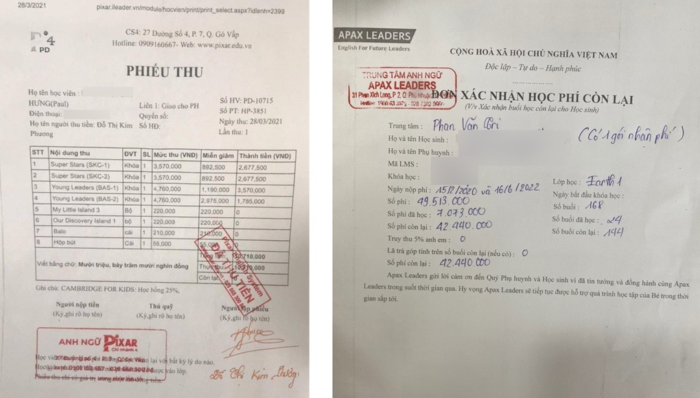Người cha bất lực vì 2 lần bị trung tâm Anh ngữ dụ nộp tiền rồi biến mất - 2 Người cha bất lực vì 2 lần bị trung tâm Anh ngữ dụ nộp tiền rồi biến mất - 2