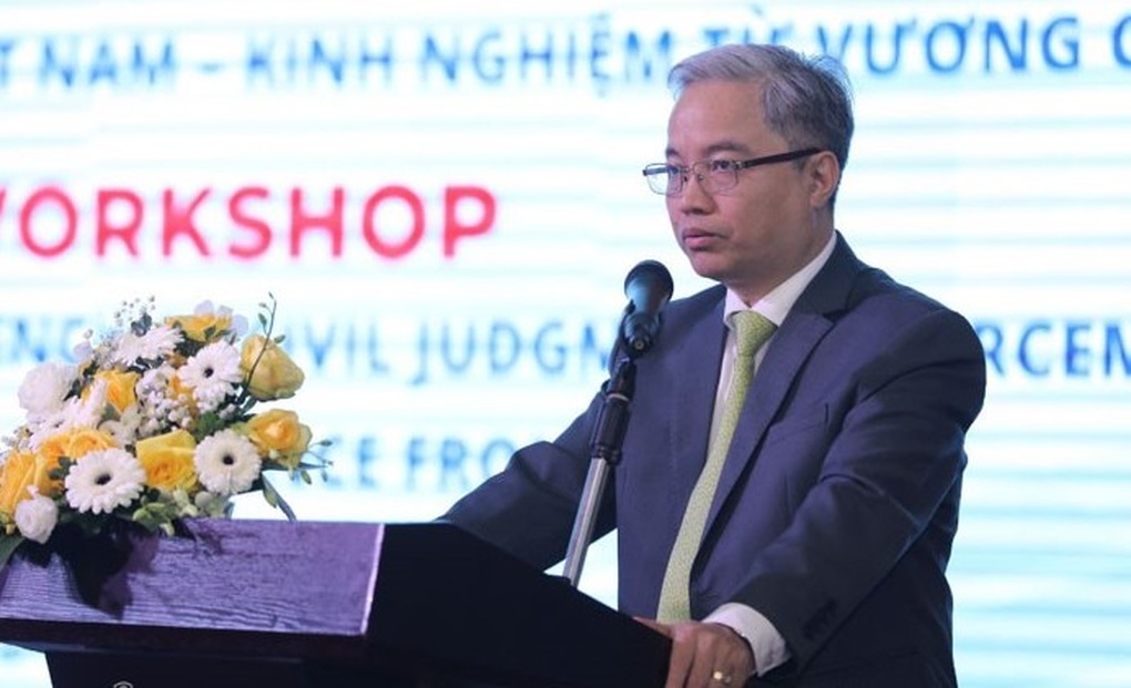 Sắp xếp lại tổ chức đơn vị chuyên môn thuộc Cục Thi hành án dân sự - 1 Sắp xếp lại tổ chức đơn vị chuyên môn thuộc Cục Thi hành án dân sự - 1