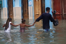 Cuba ngập trong biển nước sau siêu bão “quái vật” Irma