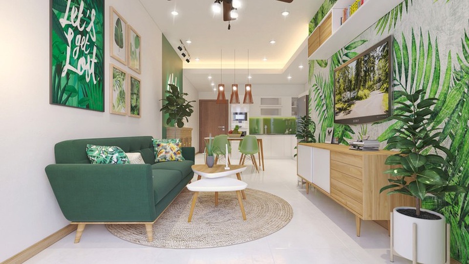 Bất ngờ trong ngôi nhà chồng trang trí tặng vợ đón Tết - 6