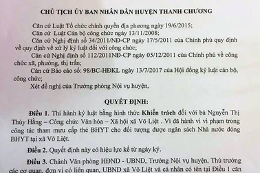 Lồng ghép 11 người vào hộ nghèo, một cán bộ bị kỷ luật