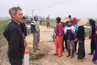 Nam Định: Dân thay nhau canh gác phản đối việc xây khu xử lý rác!