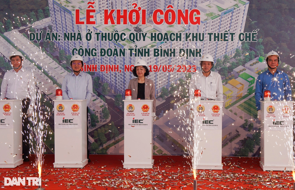 Khởi công dự án nhà ở cho công nhân giá 500-700 triệu đồng/căn hộ - 1