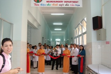 Phía Nam có khoa Ngoại thần kinh nhi đầu tiên