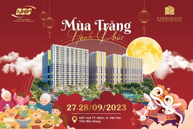 Trải nghiệm "Mùa trăng hạnh phúc" tại Evergreen Bắc Giang