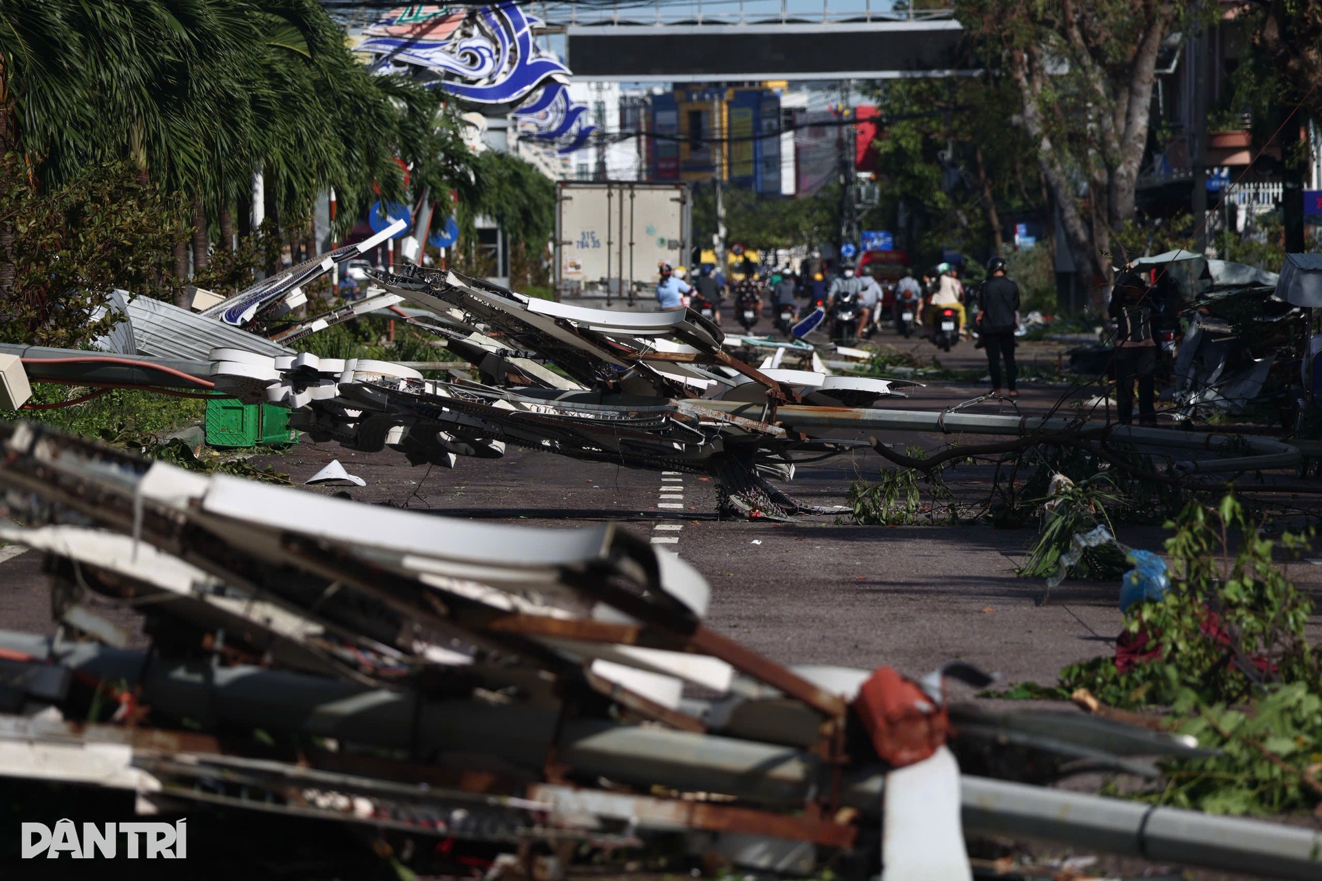 Quy Nhơn tan hoang sau bão Kalmaegi - 4 Quy Nhơn tan hoang sau bão Kalmaegi - 4
