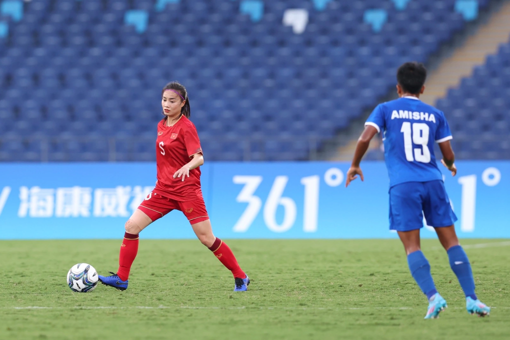Đội tuyển nữ Việt Nam thắng 2-0 trước Nepal tại Asiad 19 - 1 Đội tuyển nữ Việt Nam thắng 2-0 trước Nepal tại Asiad 19 - 1